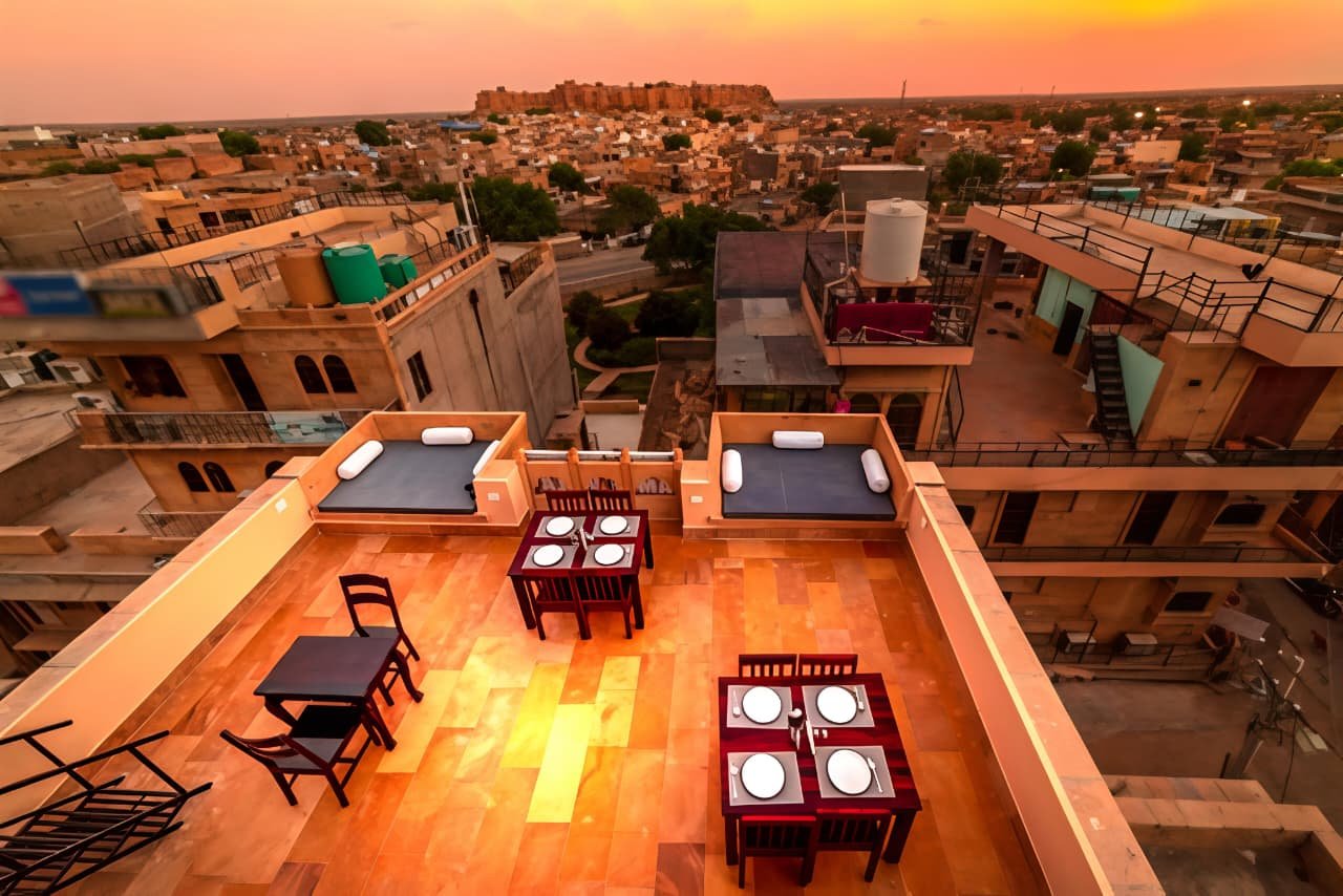 Golden Haveli Resort room interior