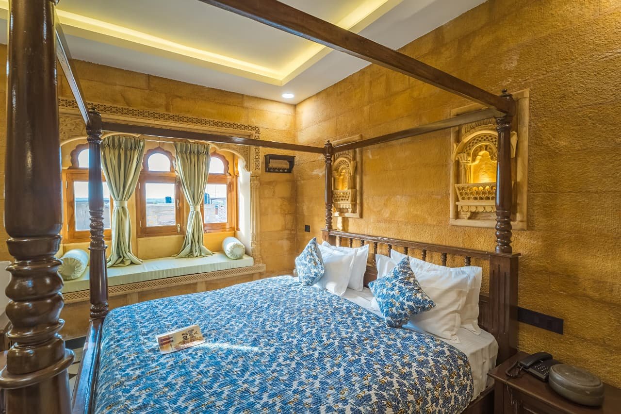 Golden Haveli Resort room interior