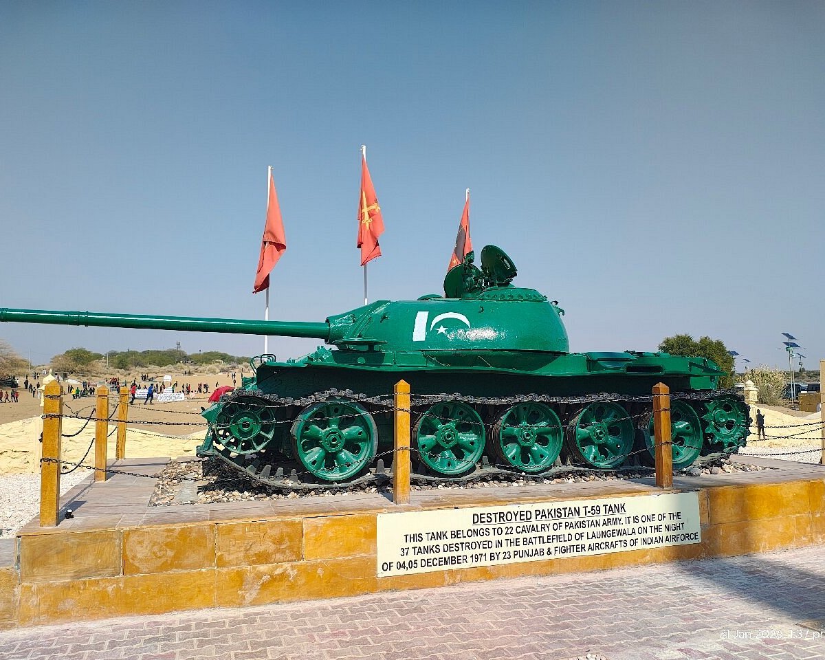 Longewala War Memorial tank and museum