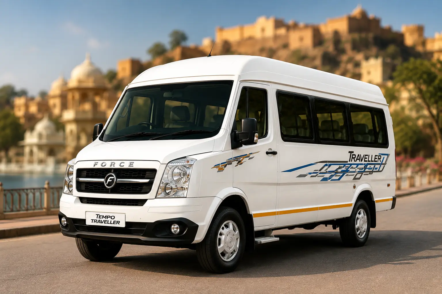 Tempo Traveller for group travel in Jaisalmer