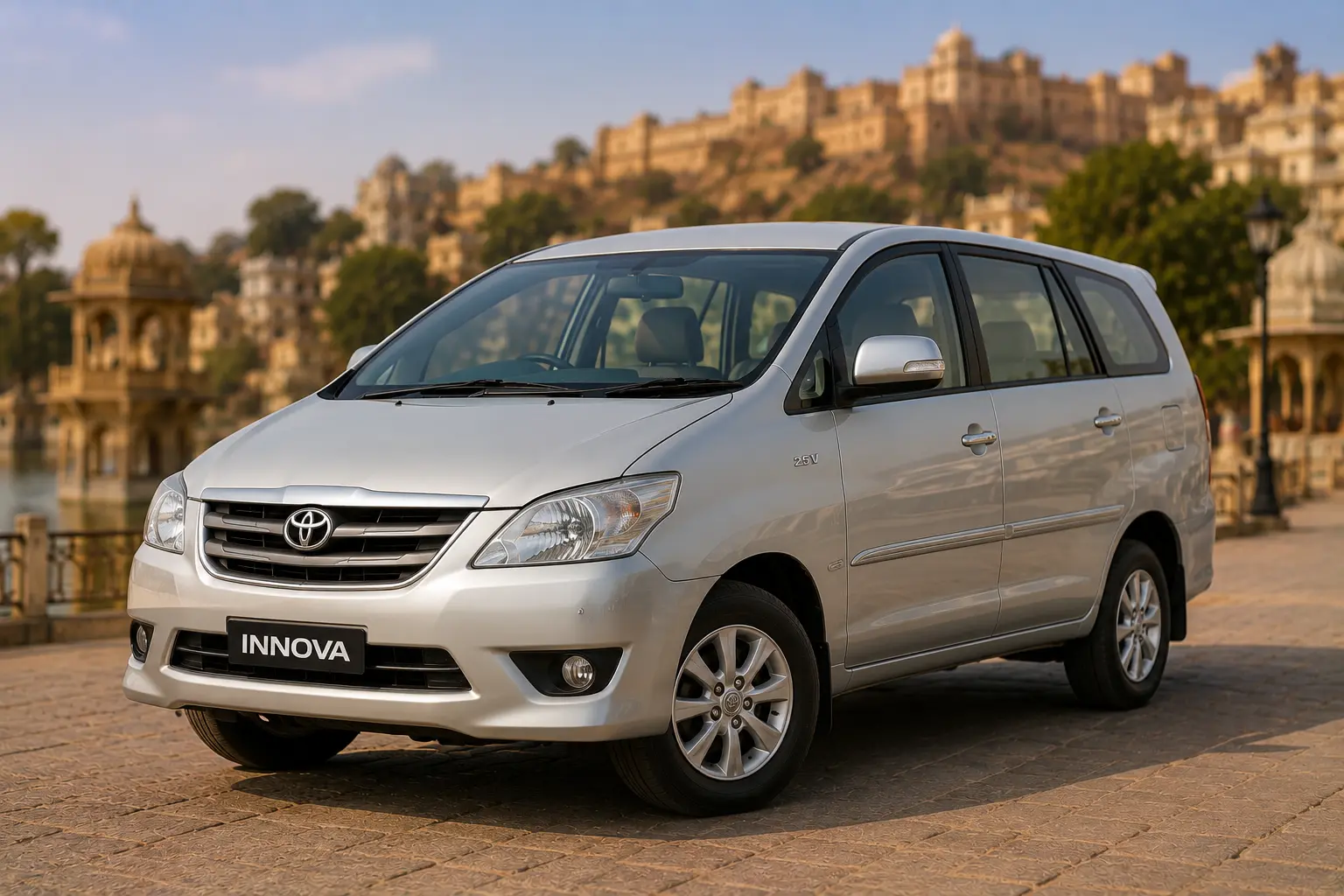 Toyota Innova taxi in Jaisalmer