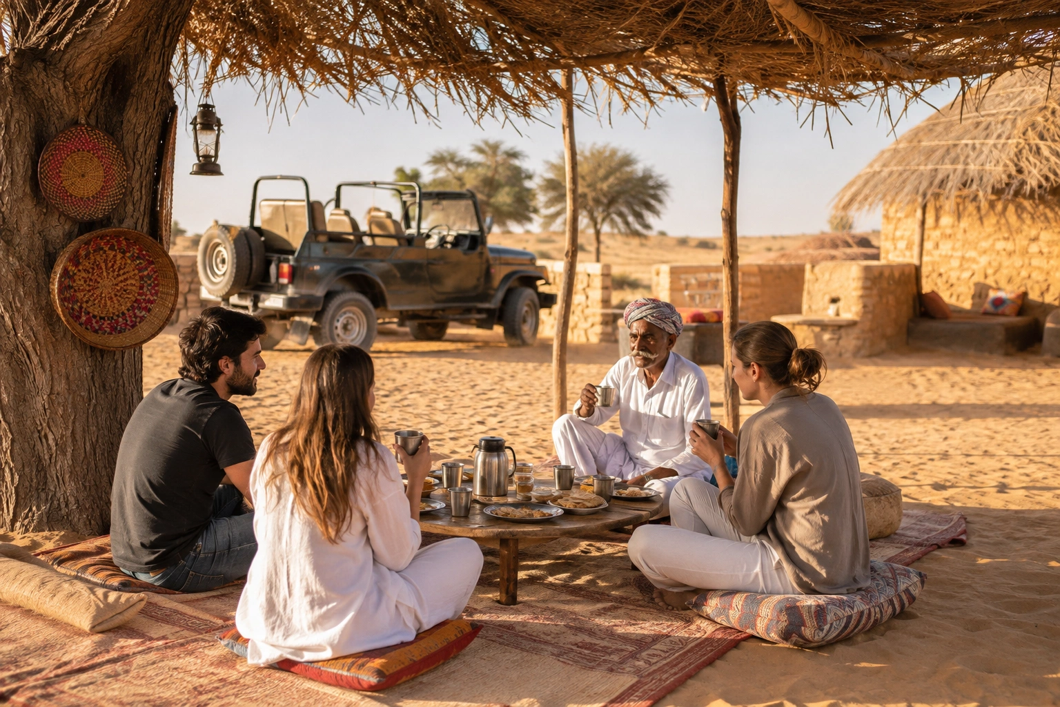 Non-Touristic Desert Safari in Jaisalmer